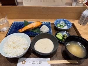 定食・麦とろ 五之膳