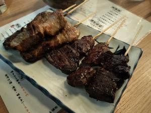 煮込みホルモン串 てるぼーず
