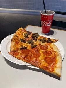 PIZZA SLICE UNDER THE PARK
