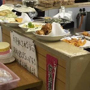 長府漁港朝市ぽんぽん船