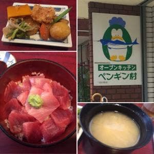 オープンキッチン ペンギン村