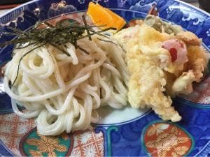 さざめうどん 落柿舎