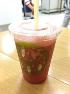 果物屋さんのジュースバー