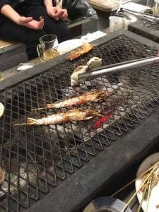 岸壁炉ばた