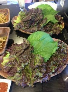 炭火サムギョプサル 美豚 上本町