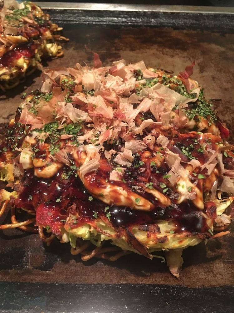 お好み焼きとの川