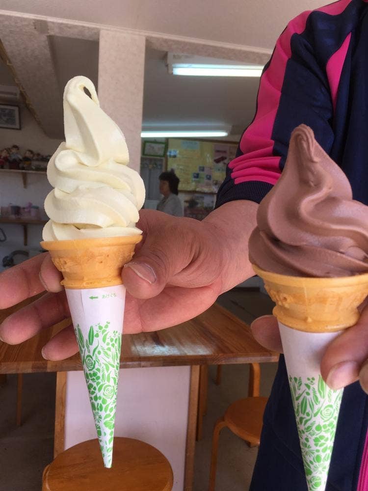 サンチャイルド ソフトクリーム店