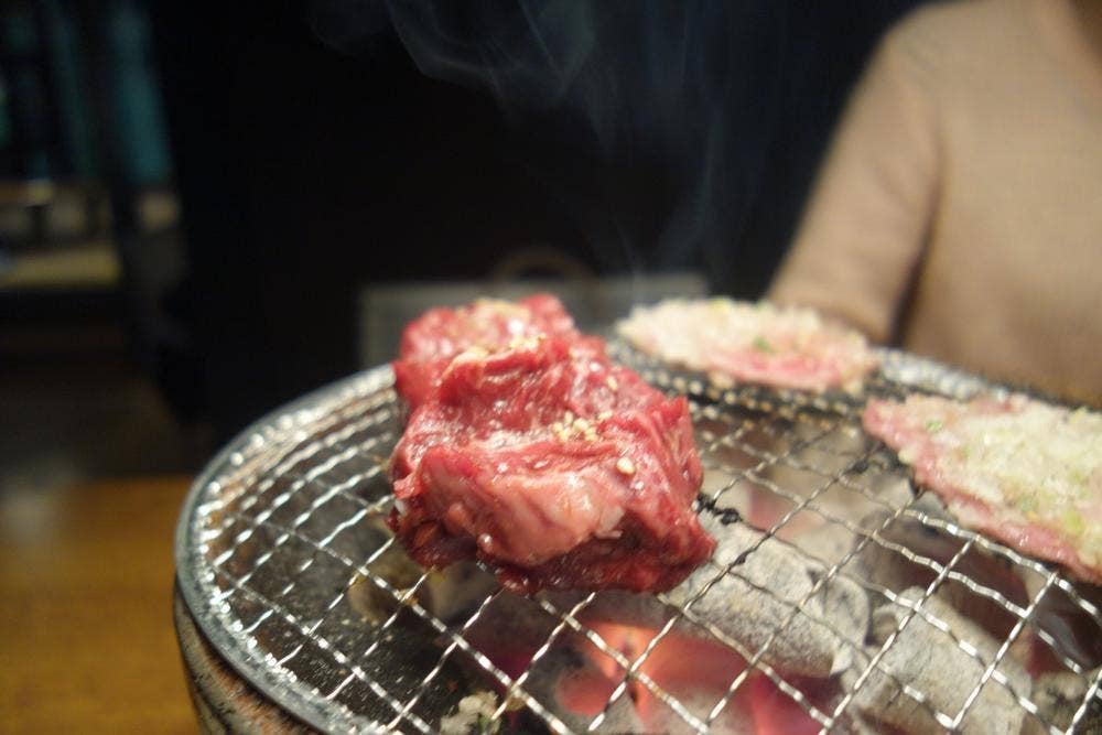七輪の食卓。