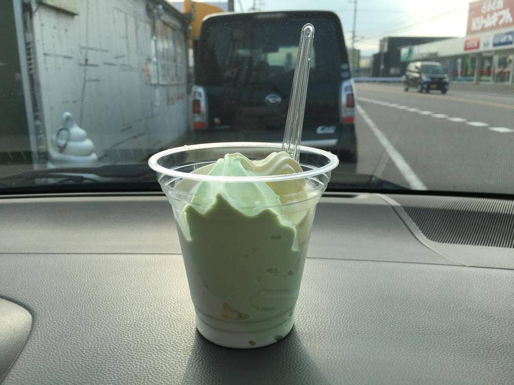 キャベツソフトクリーム