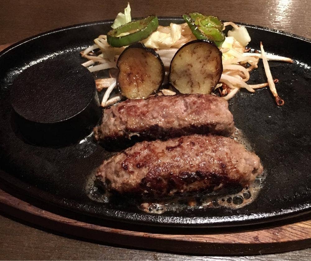 黒毛和牛ハンバーグ&ワイン 極バー