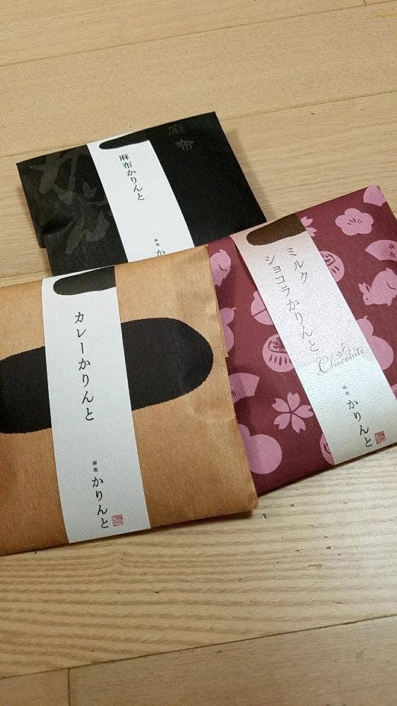 麻布かりんと 大丸東京店
