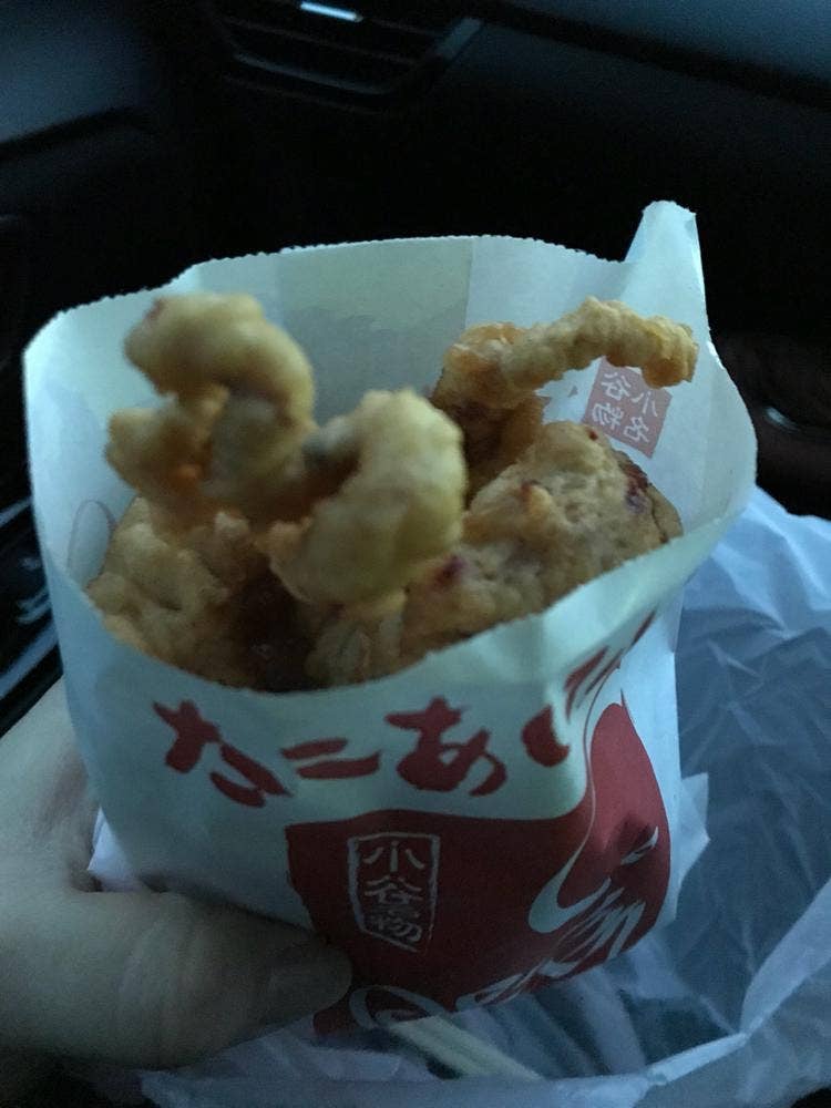 たこあしてんぷら 山陽自動車道小谷サービスエリア 下り線