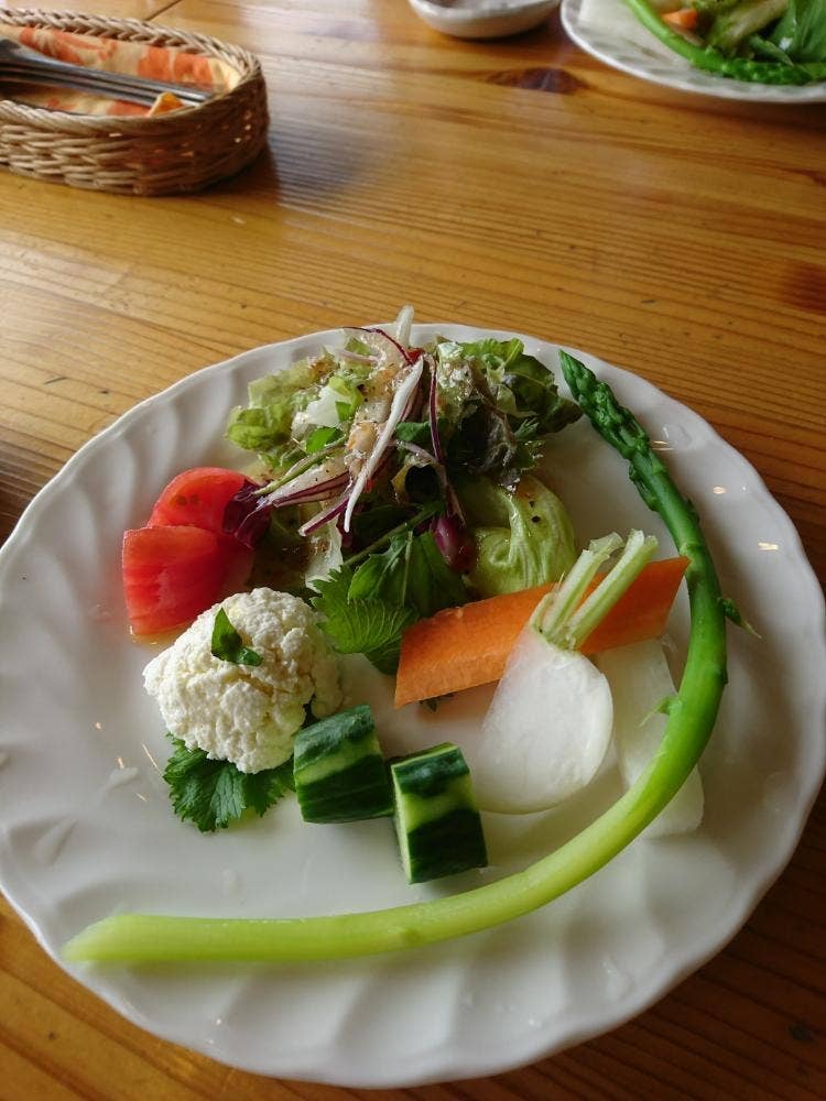 菜園の風