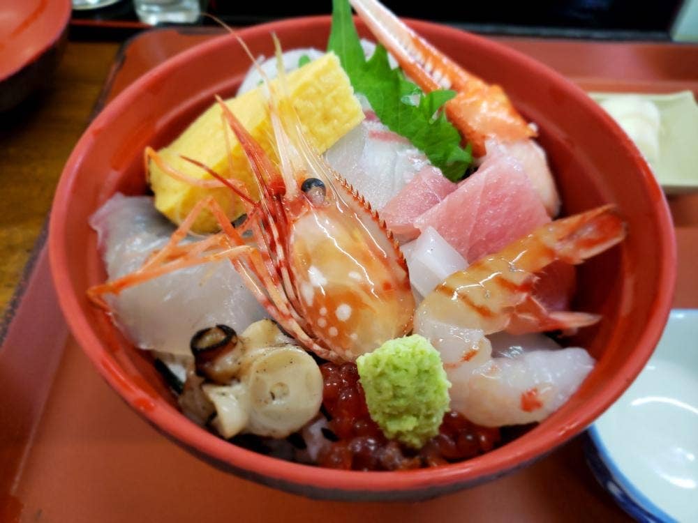 富山中央卸売市場 レストラン中央