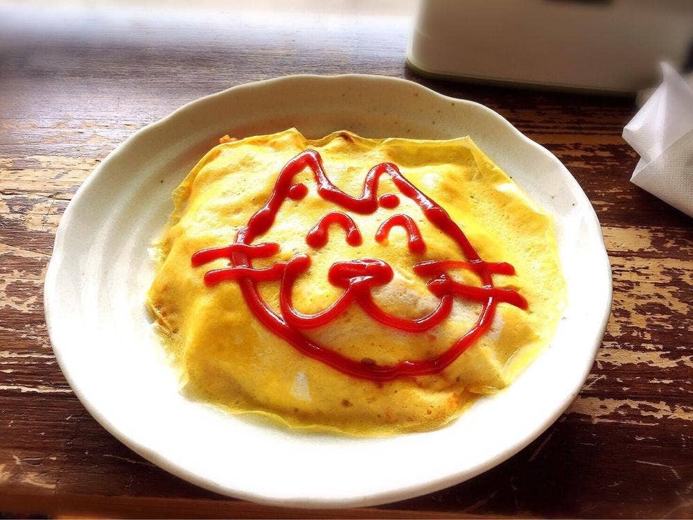 猫も遊べる喫茶店 毛玉