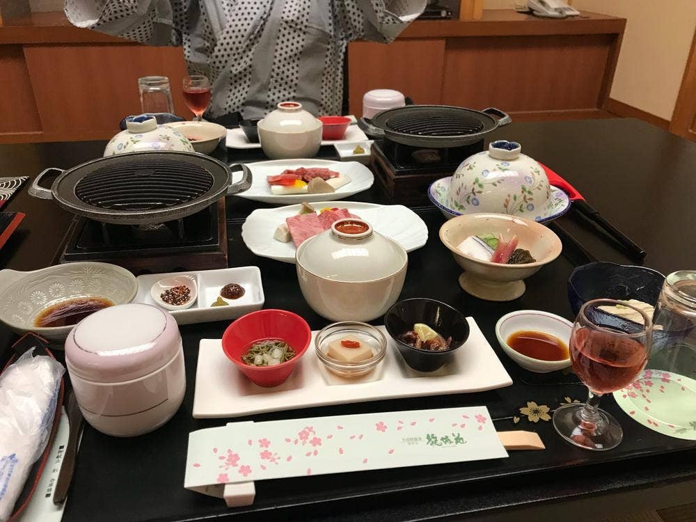 大田原温泉 ホテル 龍城苑 食事会場
