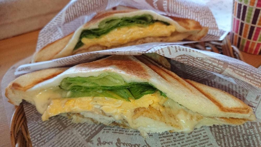 伊都ホットサンド 笑顔