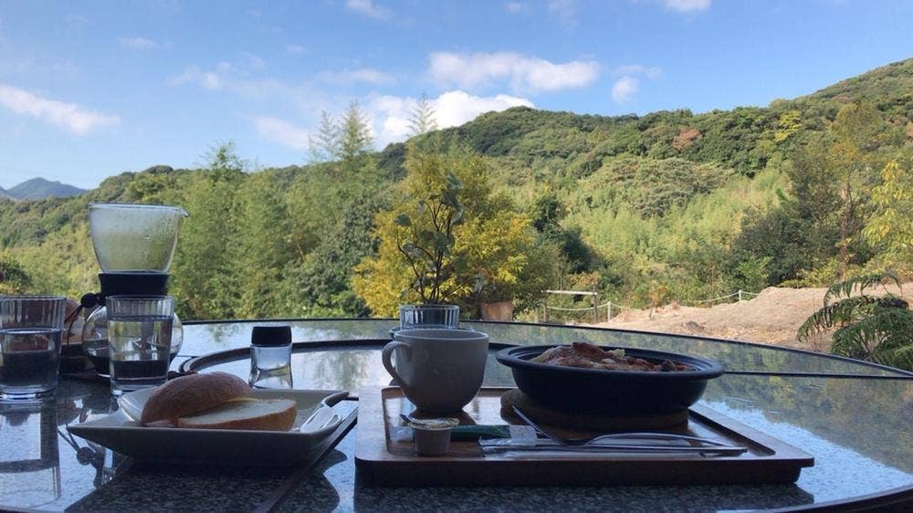 cafe＆bagel 二つ菫