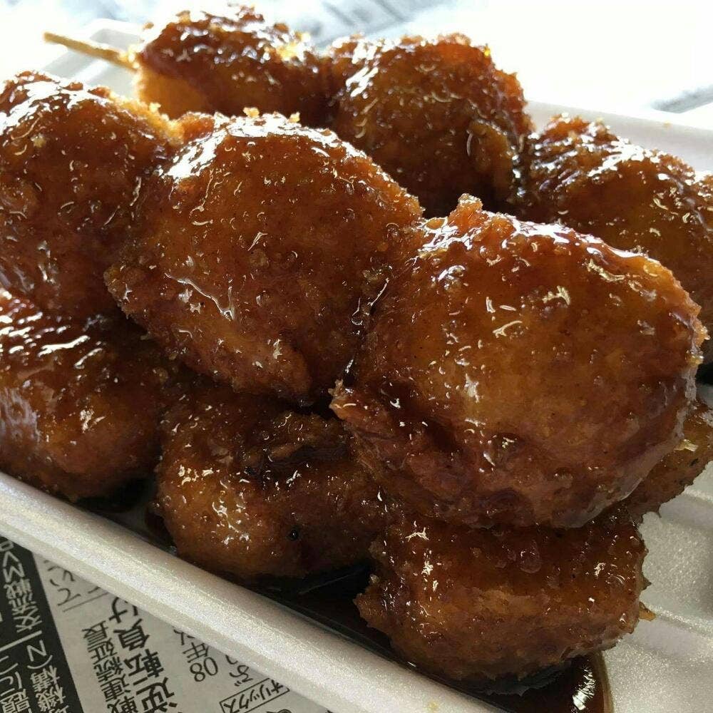 りさやん家のいもフライ・焼きそば