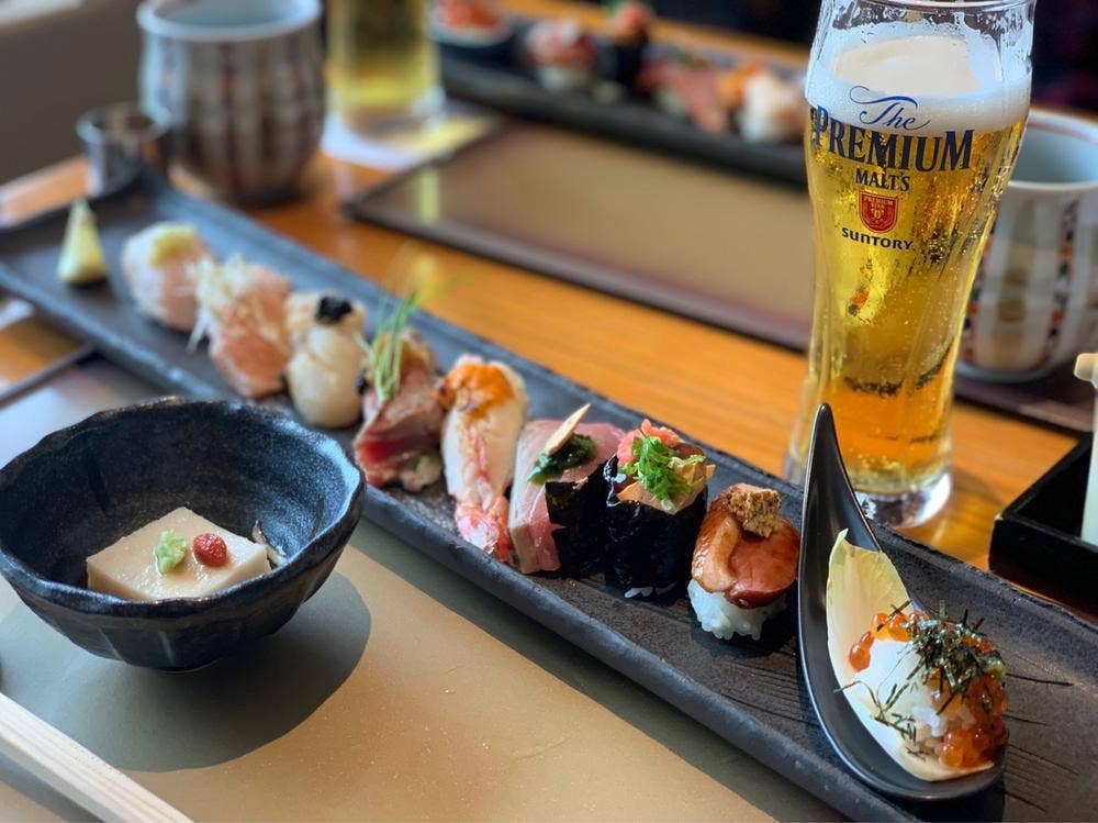 すし萬 大丸心斎橋店