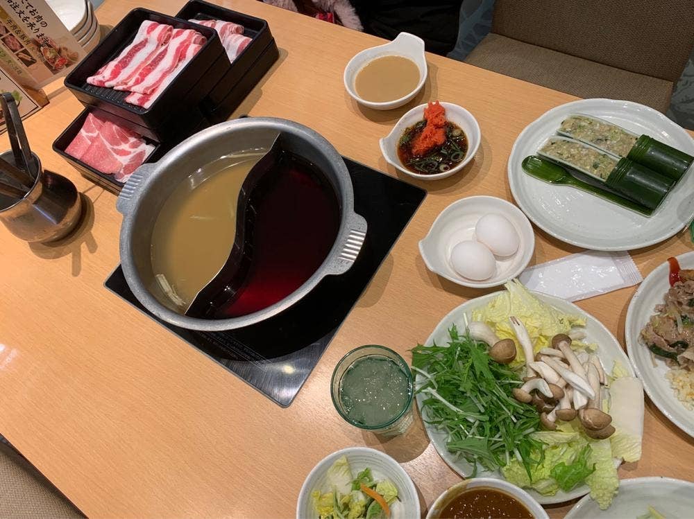 旬菜しゃぶ重
