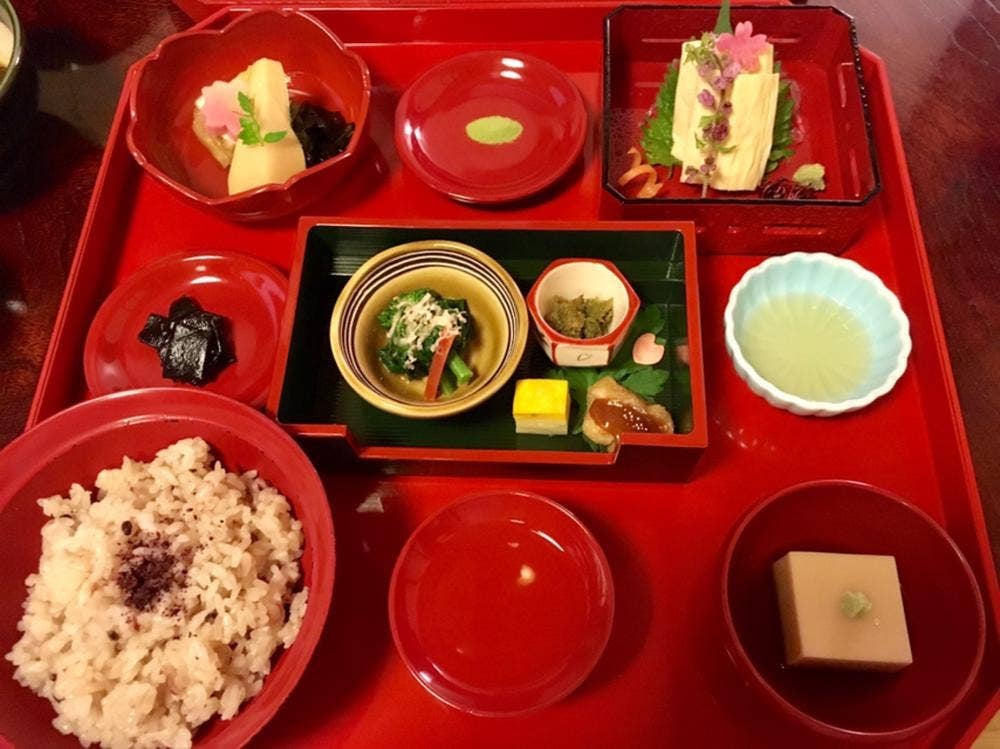京料理 ゆどうふ 清涼寺 竹仙