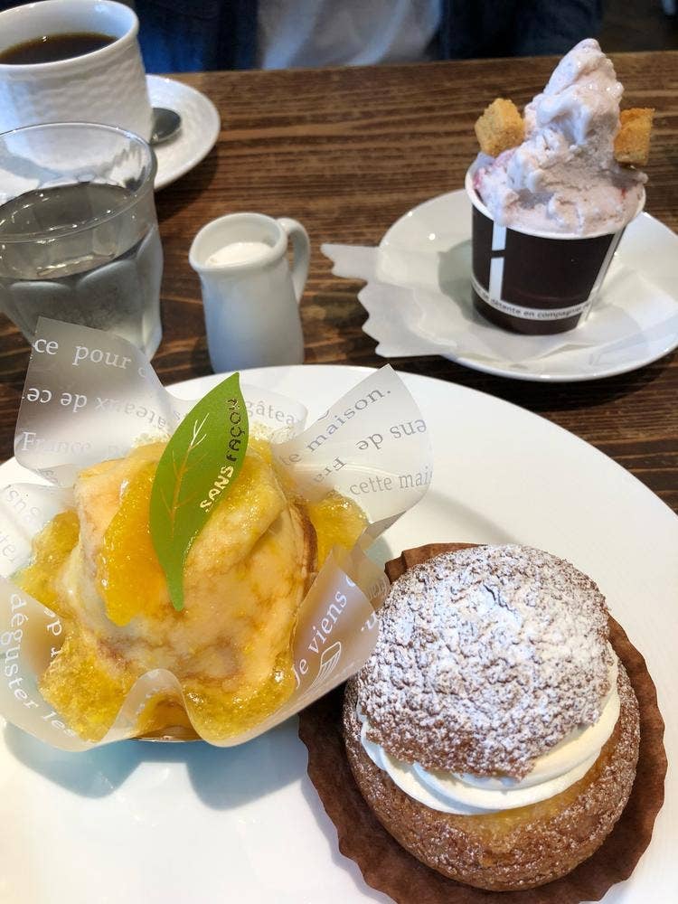 サロン・ド・テ・サンファソン シュール・シエル