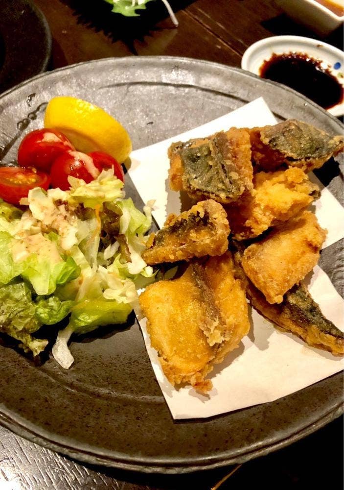 わさびと魚