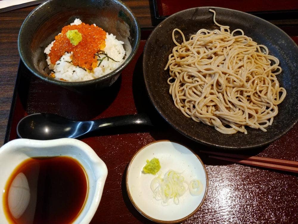 蕎麦と小丼 あお玉