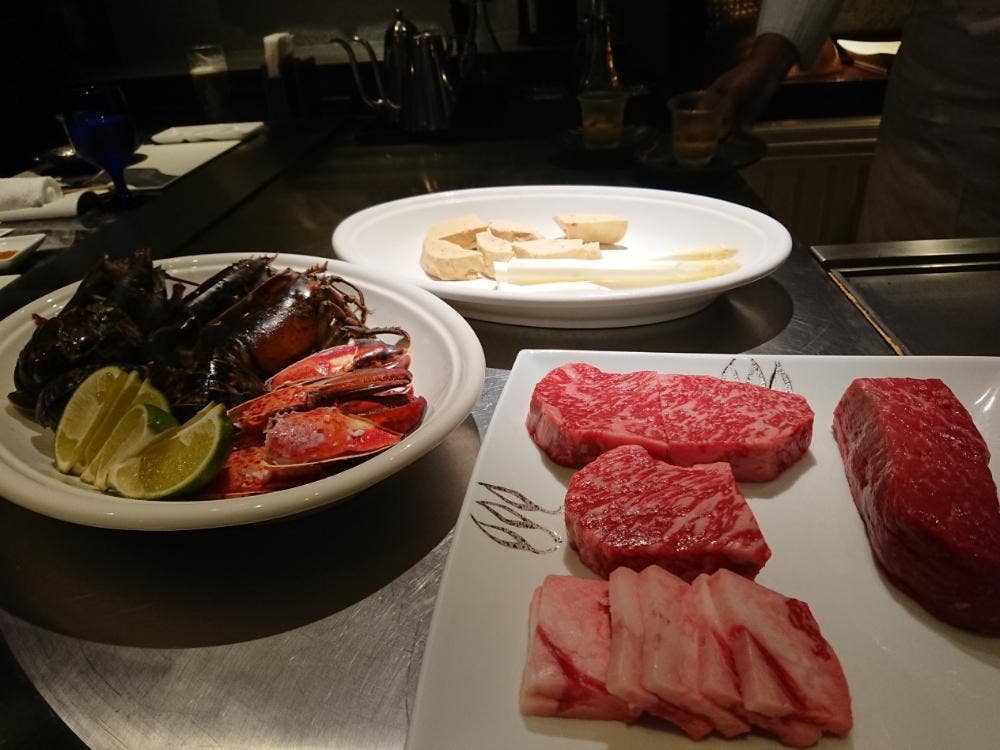 鉄板焼 GEKKO 富士河口湖温泉郷のホテル 風のテラスくくな