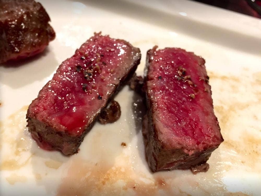 北九州市小倉ステーキ 鉄板焼き 眞