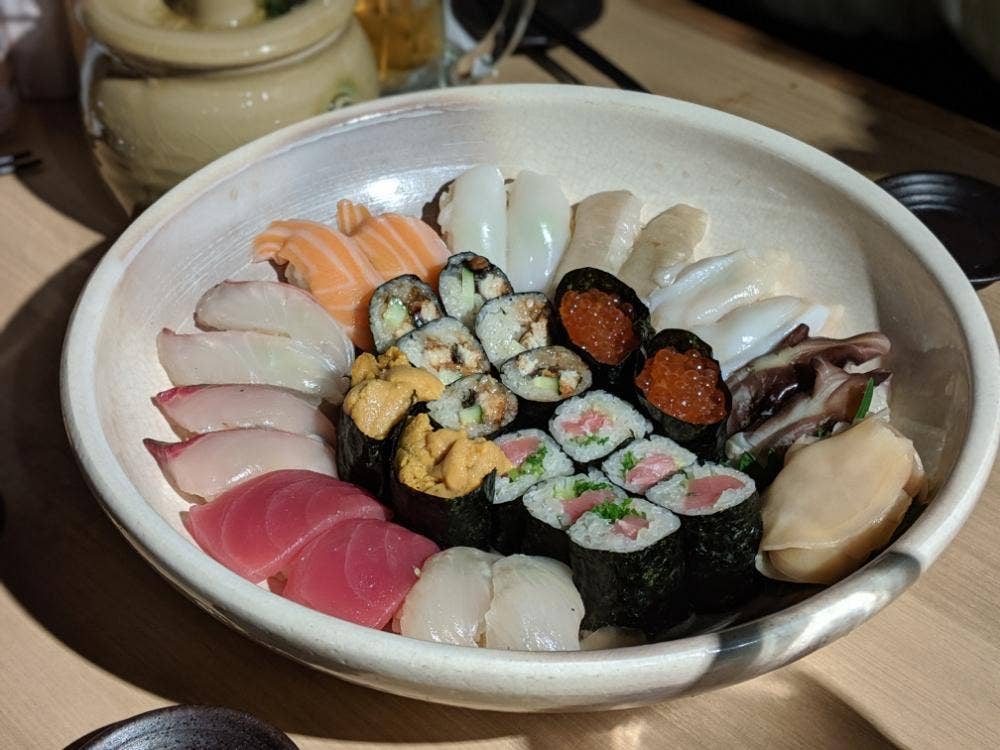 寿司と串揚げ わが蔵