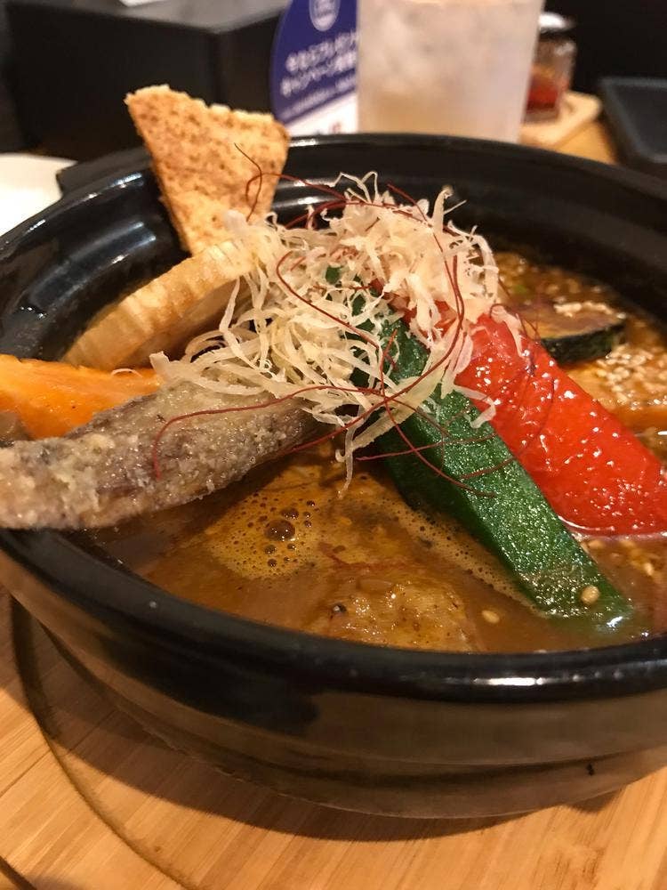 北海道スープカレー専門店 雪道