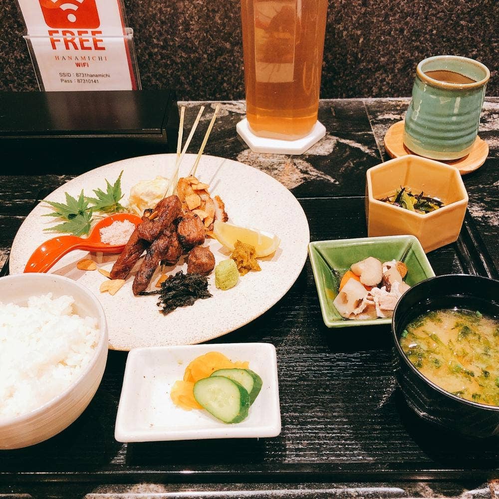 串・鉄板 花道