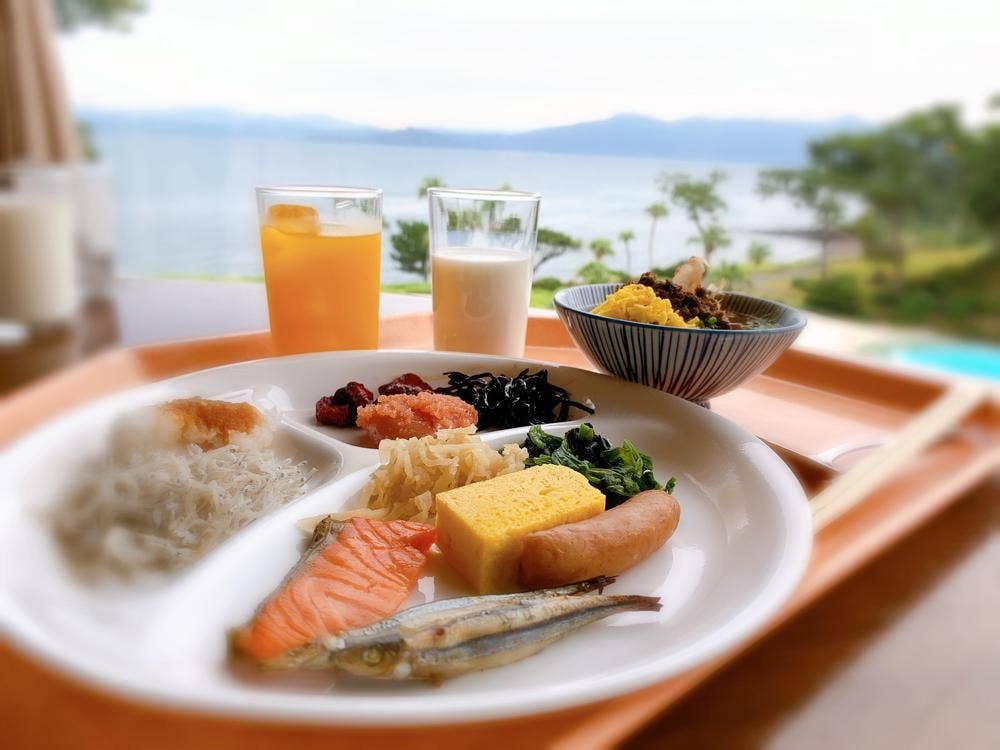 バイキングレストラン メインダイニングルーム 指宿いわさきホテル