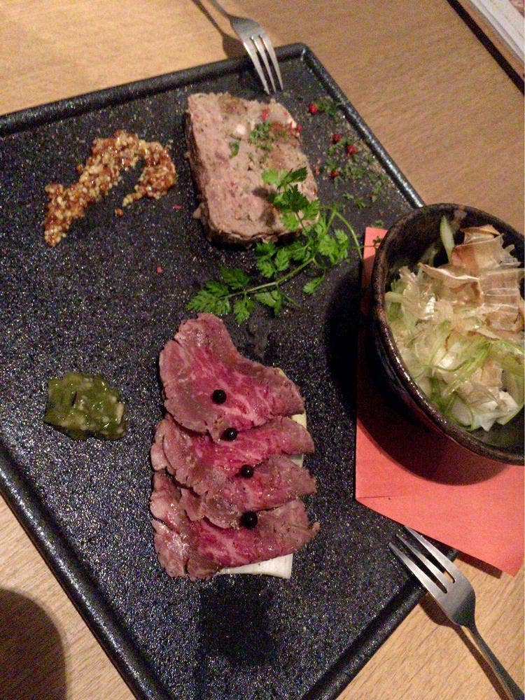 赤身肉としゃぶしゃぶ晴