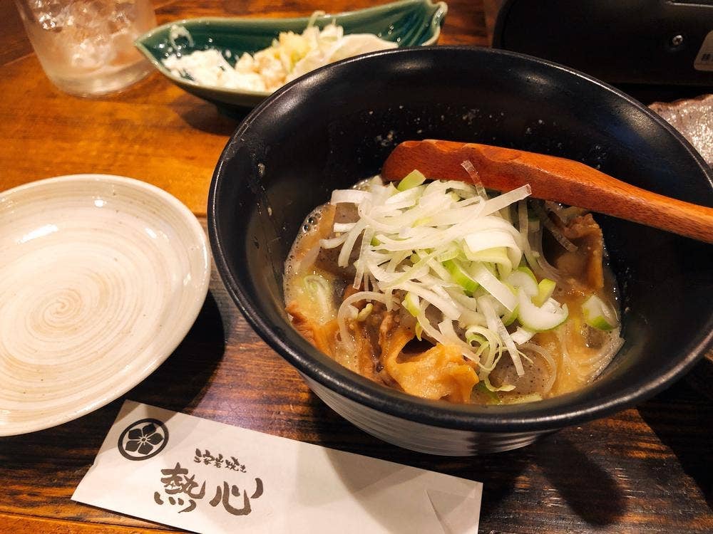 溶岩焼き 熱心