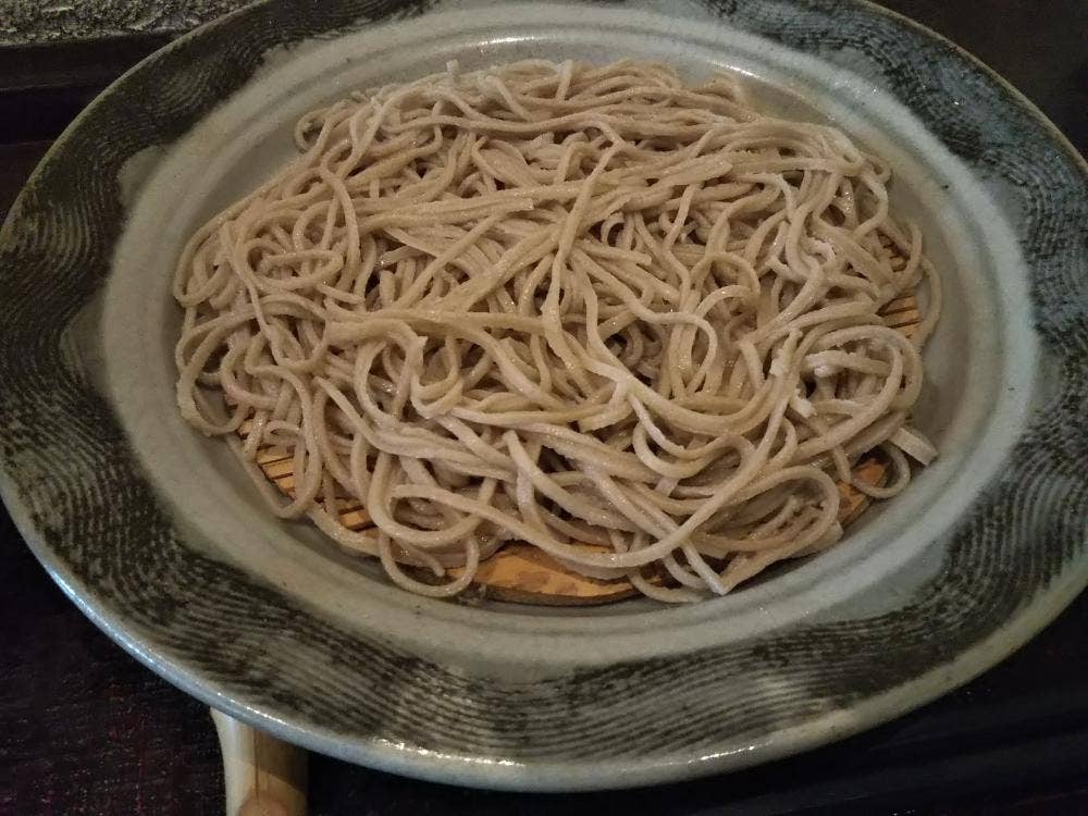 蕎麦 粉練