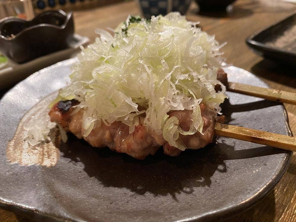 地鶏串焼 Take Gu shi