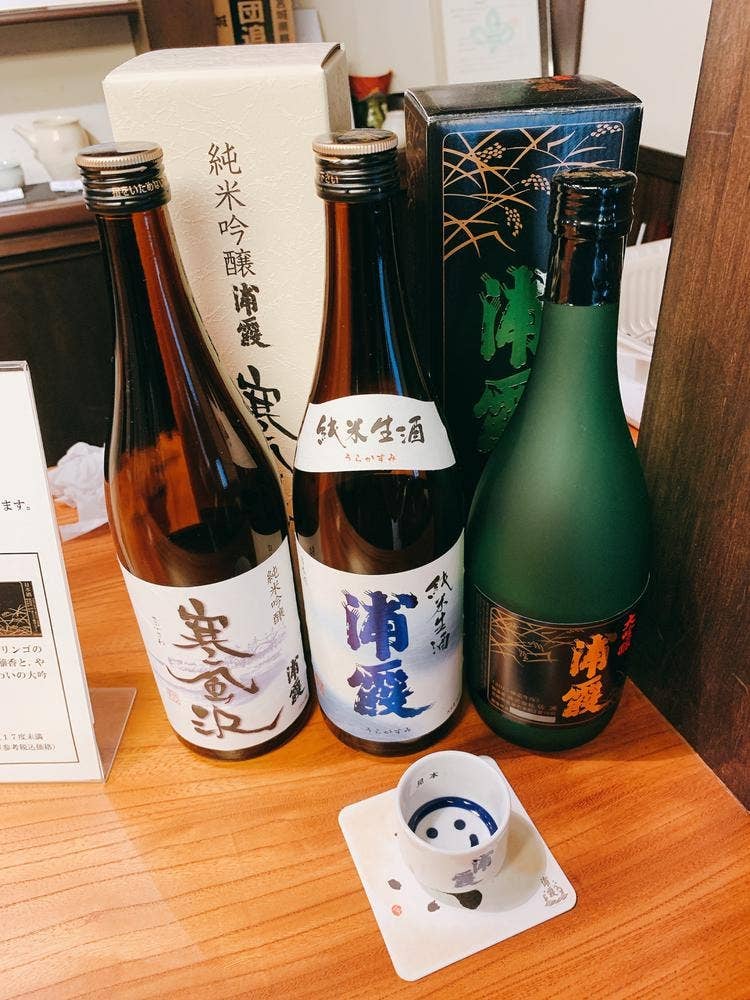 浦霞 酒ギャラリー