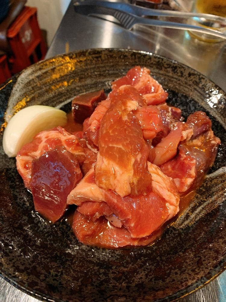焼肉 ホルモン 天ぷら 史 西条店