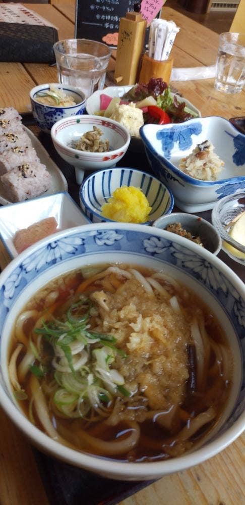 うどん山菜 塩屋