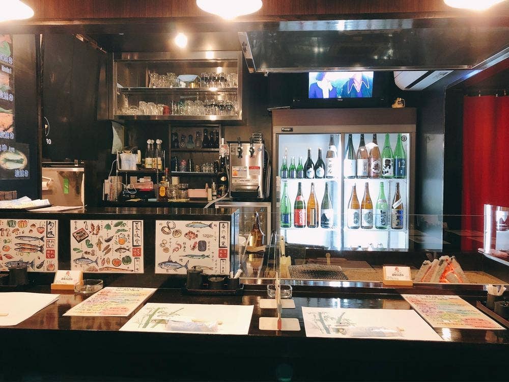 焼魚と日本酒 庄内うなさか
