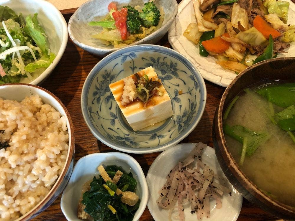 素食の献立 菜滋味