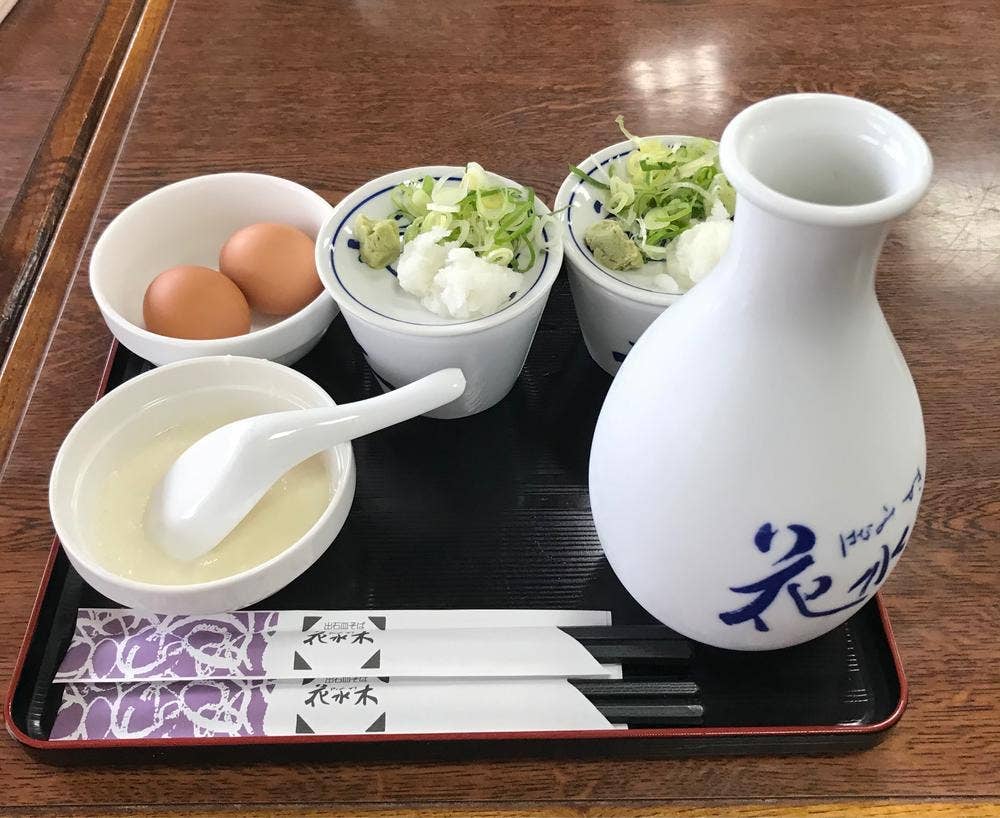 手打ち出石皿そば 花水木