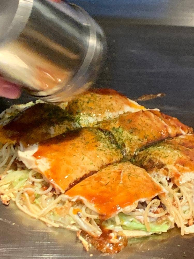 鉄板 お好み焼き まえなか