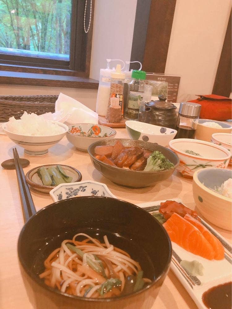 徳沢ロッヂ 食堂