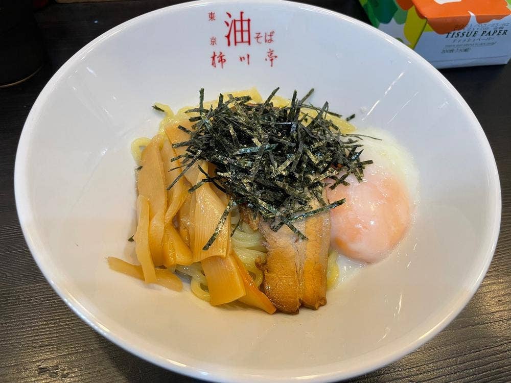 油そば専門店 柿川亭