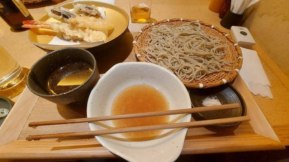 石臼挽きそば 石楽