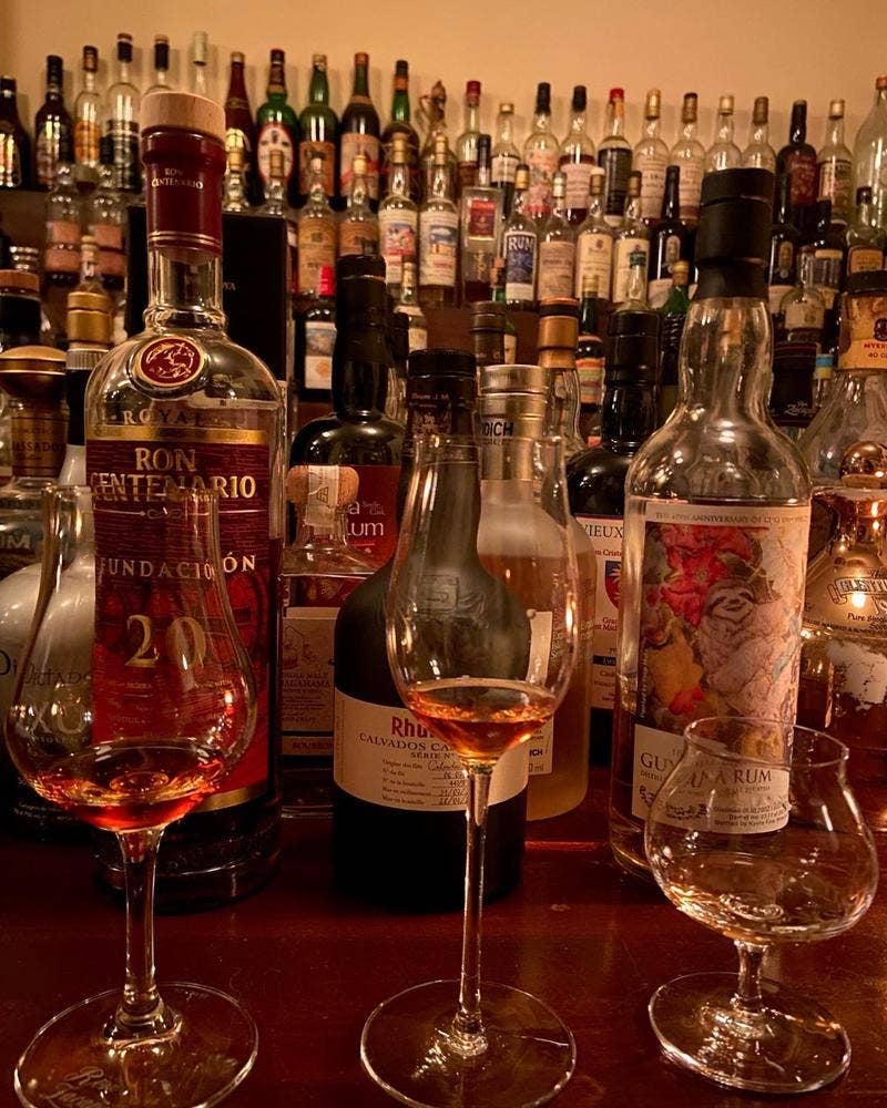 Rum and Whisky